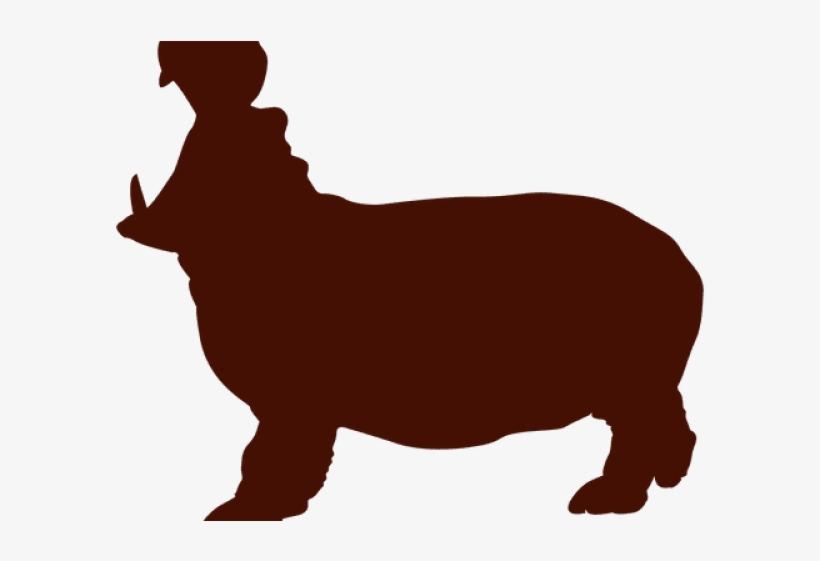 Silueta De Rinoceronte, transparent png download