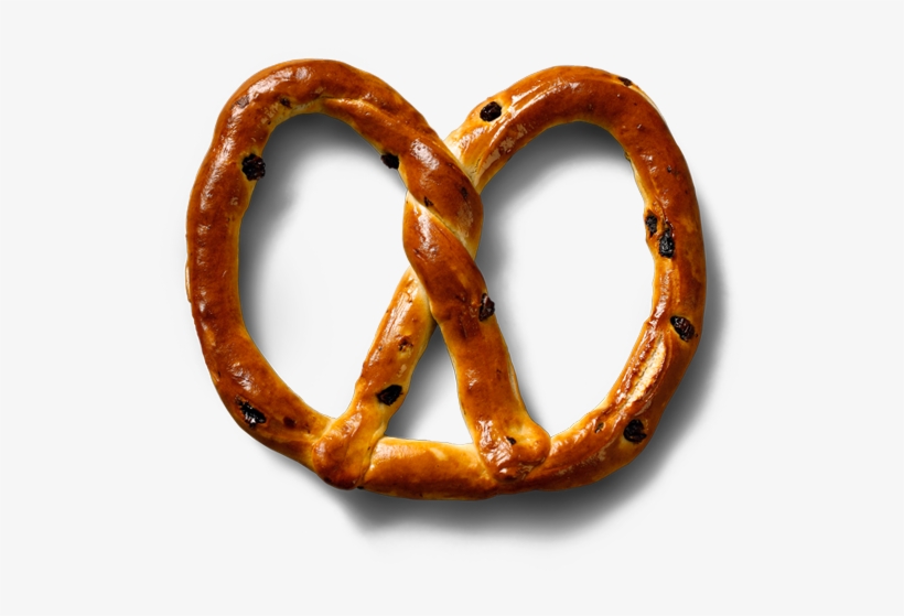 Raisin Pretzels Sweet Glaze Dip - Auntie Anne's Cinnamon Raisin, transparent png download