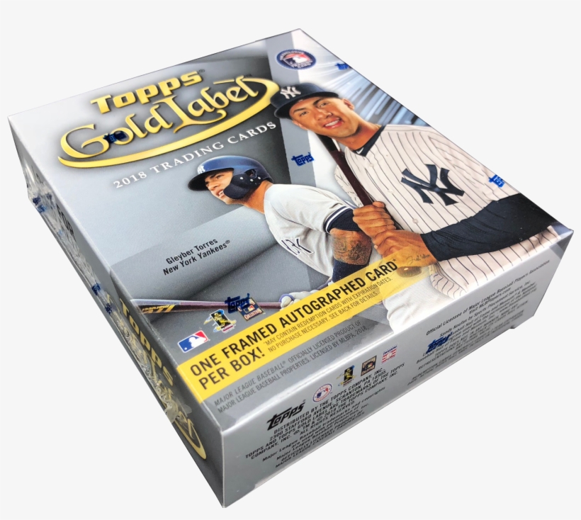 18 Topps Gold Label Baseball - Flyer, transparent png download