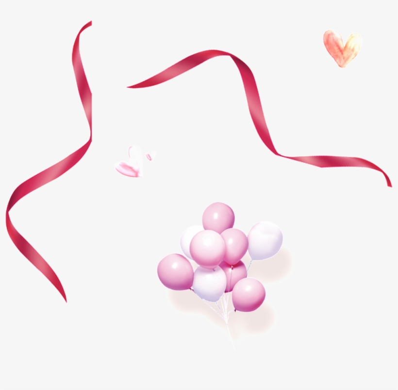 Pink Romantic Decorative Pattern, transparent png download