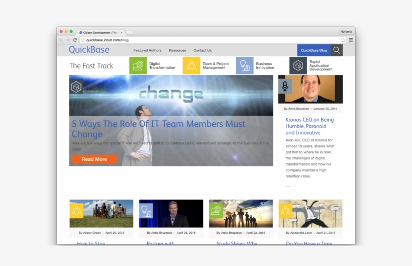 Citizen Development - Quickbase, Inc., transparent png download