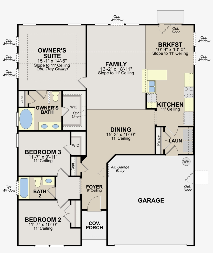 1 - - Floor Plan, transparent png download