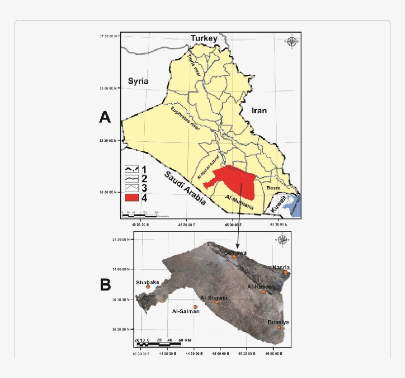 Location Of The Study Area - Atlas, transparent png download