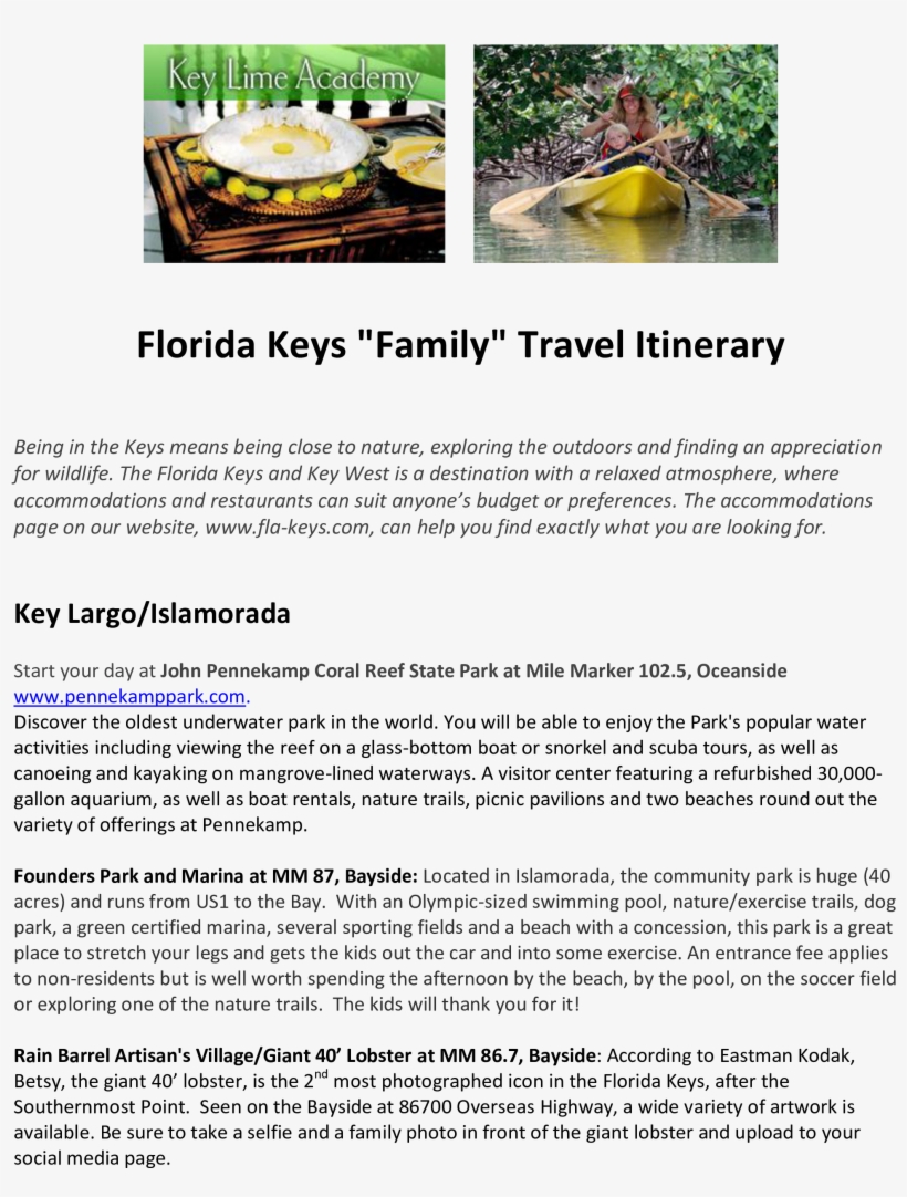 Family Travel Sample Main Image - Document, transparent png download