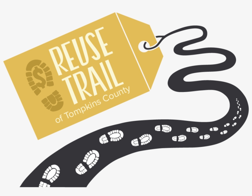 The Reuse Trail Of Tompkins County Is Supported By - Tompkins County, New York, transparent png download