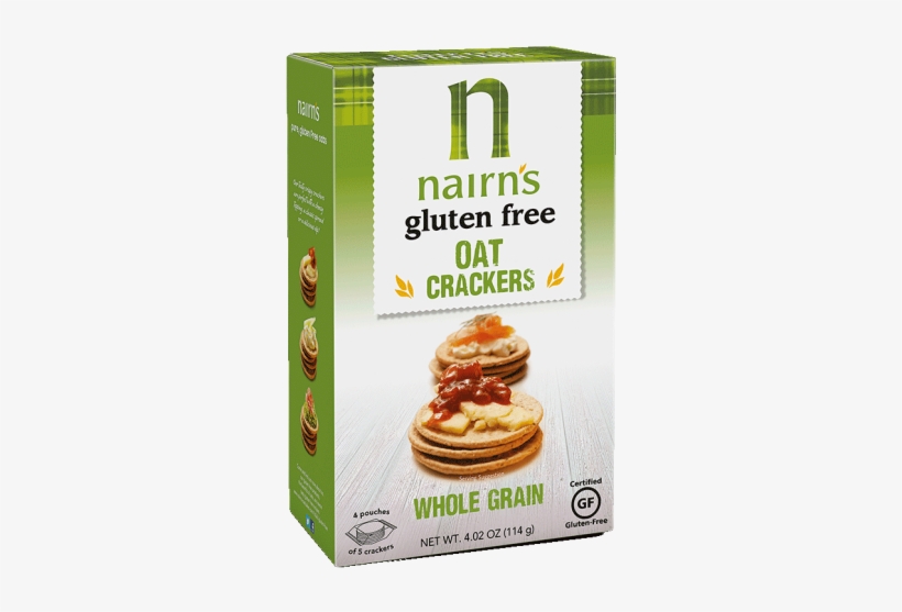 Usa Wholegrain Crackers - Nairn's Gluten Free Cracked Black Pepper Cracker 114g, transparent png download