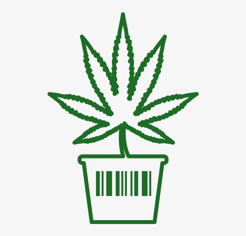 Not All Barcode Scanners Are Created Equal, Plain And - Embroider A Marijuana Leaf, transparent png download