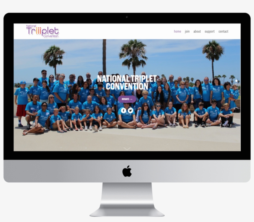 Imac2015 Front Trip Conv - Apple Imac 27" Retina 5k Quad I7 4.0ghz 8gb 512gb Flash, transparent png download