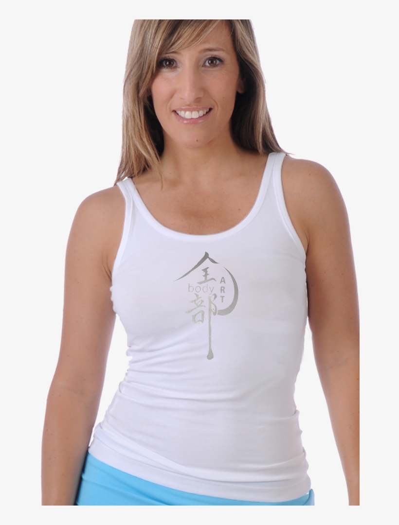 Body Art Tank Top With Body Art Design In Gold Or Silver - Body Art T Shirts, transparent png download