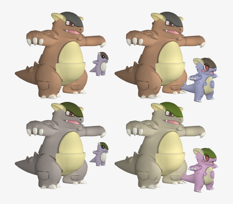 Download Zip Archive - Kangaskhan, transparent png download