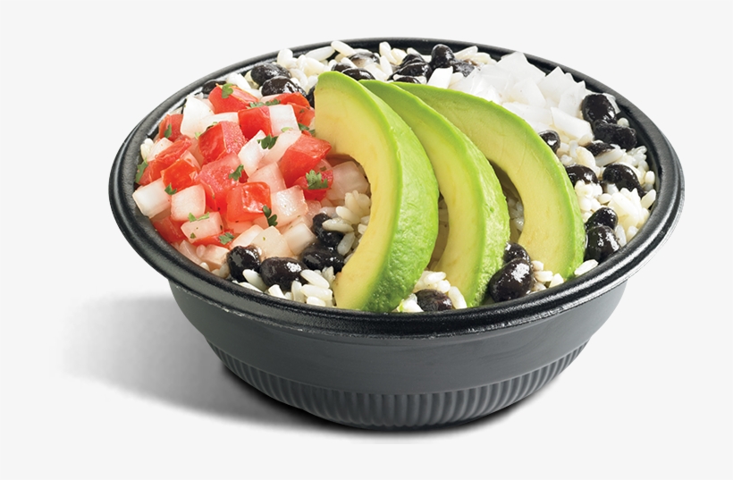 Avocado Veggie Bowl, $4 - Avocado Veggie Bowl Del Taco, transparent png download