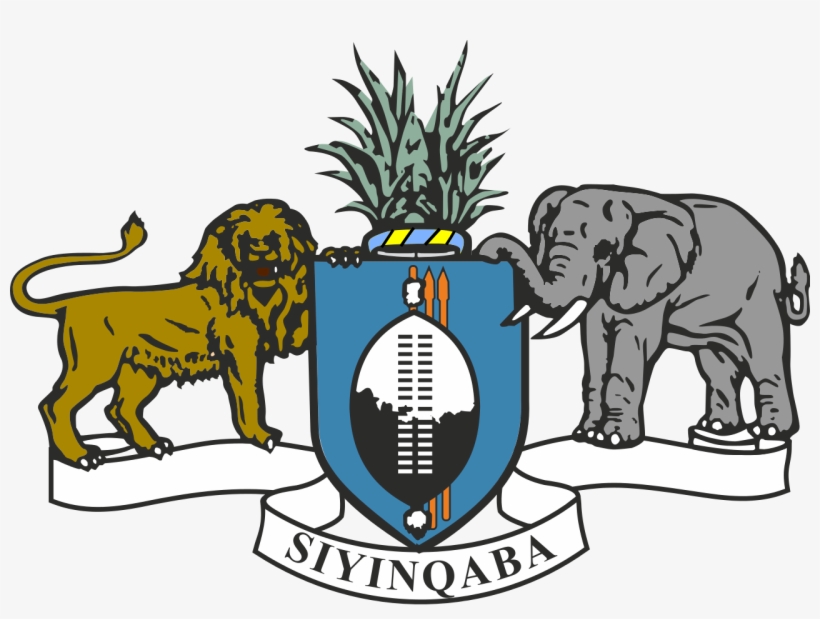 Swaziland Coat Of Arms, transparent png download