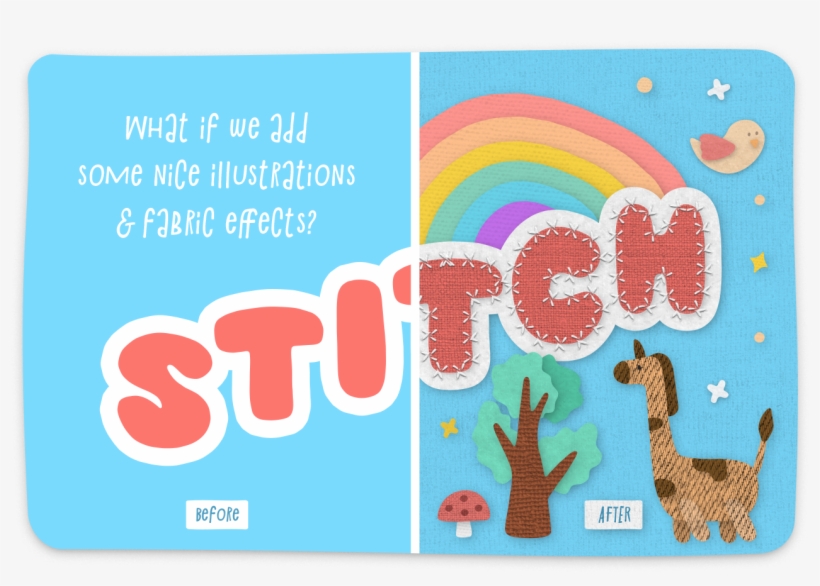 A Set Of Photoshop Styles Easy To Apply With One Click - Textile, transparent png download