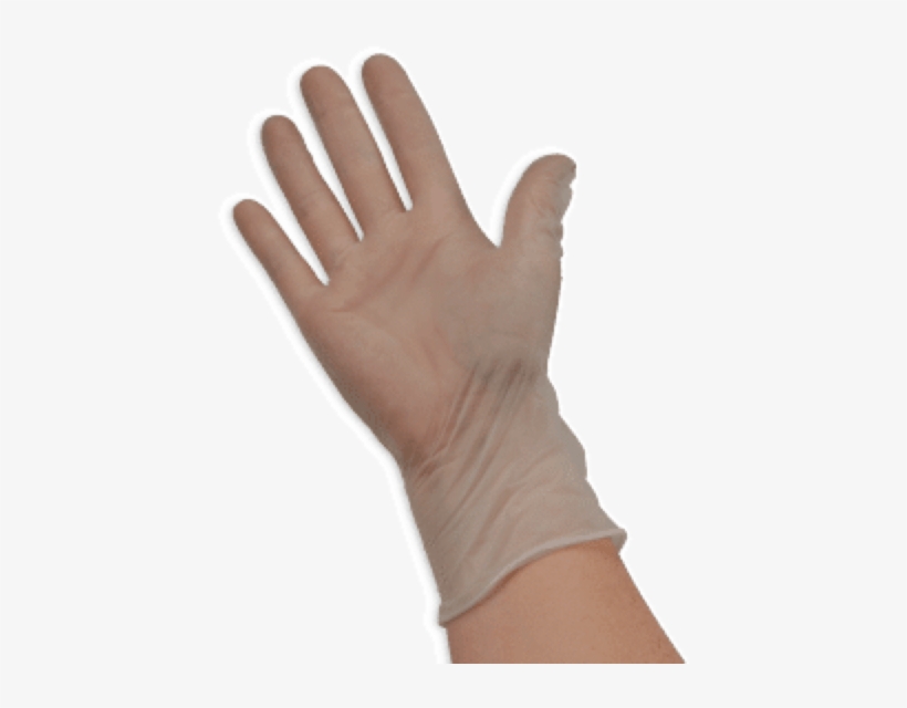 Vinyl-handschuh Transparent M - Glove, transparent png download