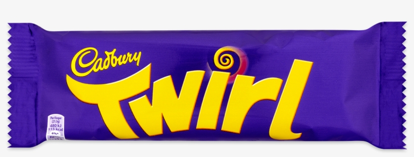 Cadbury Twirl 43g - Cadbury Twirl Chocolate Bar 43g, transparent png download