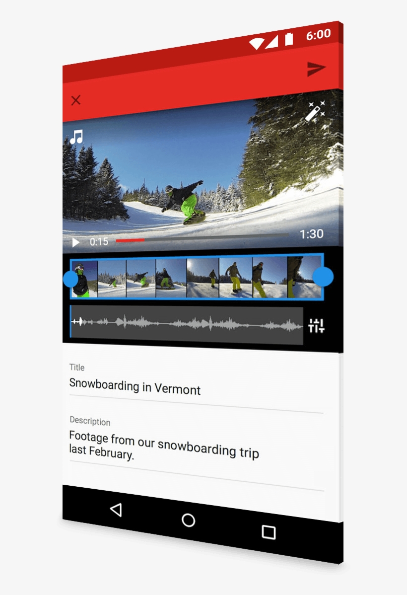 With The Youtube App, Users Can Watch The Latest Videos, - Android, transparent png download