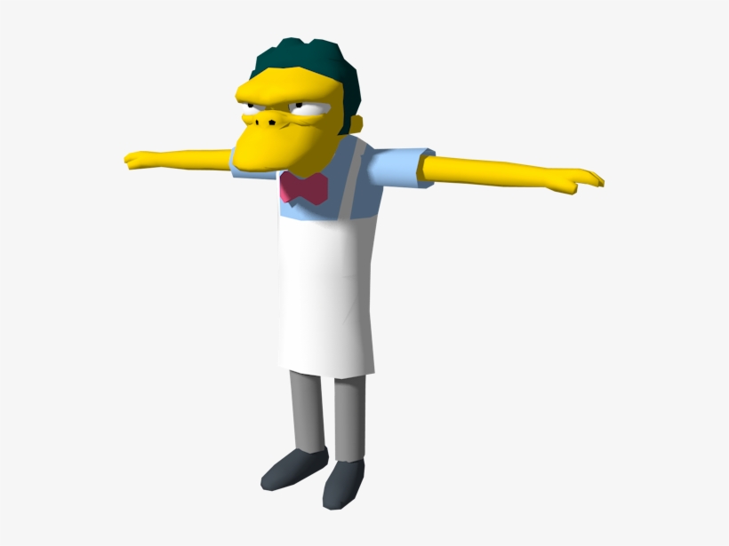 Post - Simpsons Hit And Run Moe, transparent png download