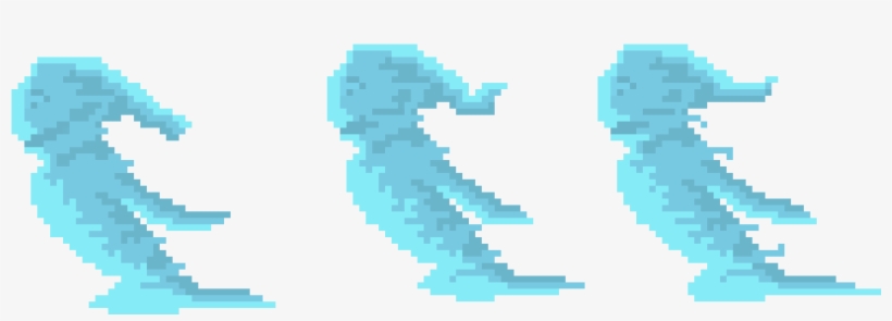 Elemental Water - Water Elemental Pixel Art, transparent png download