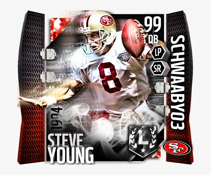 Ultimate Legend Steve Young - San Francisco 49ers, transparent png download