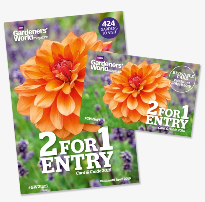 2 For 1 Gardens Card And Guide, transparent png download