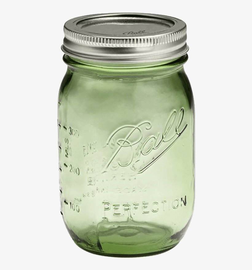 Ball Canning Or Preserving Pint X Us - Canning Jar 6 Pack 16oz Pint Mason Jars W/lids Canning, transparent png download