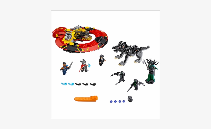 Lego Marvel Super Heroes 76084 Thor Ragnarok The Ultimate - Ultimate Battle For Asgard, transparent png download