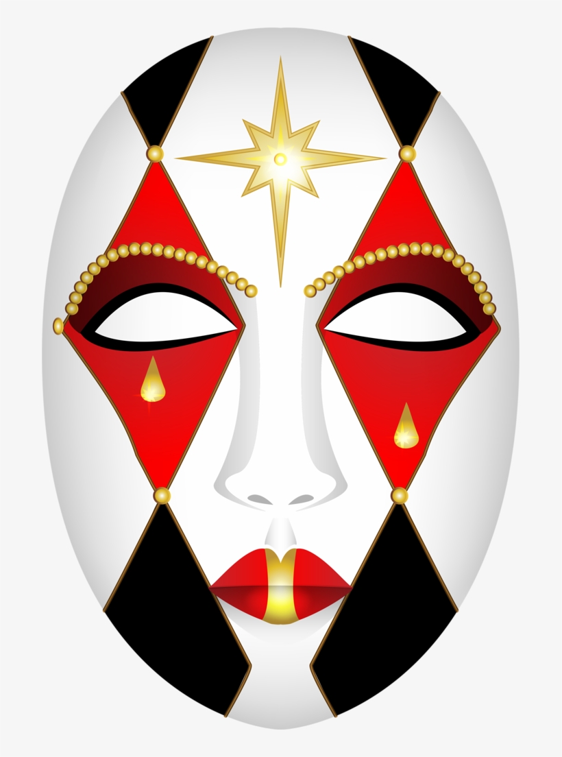 Carnival ~ Mardi Gras - Clipart Transparent Stickers Venise, transparent png download