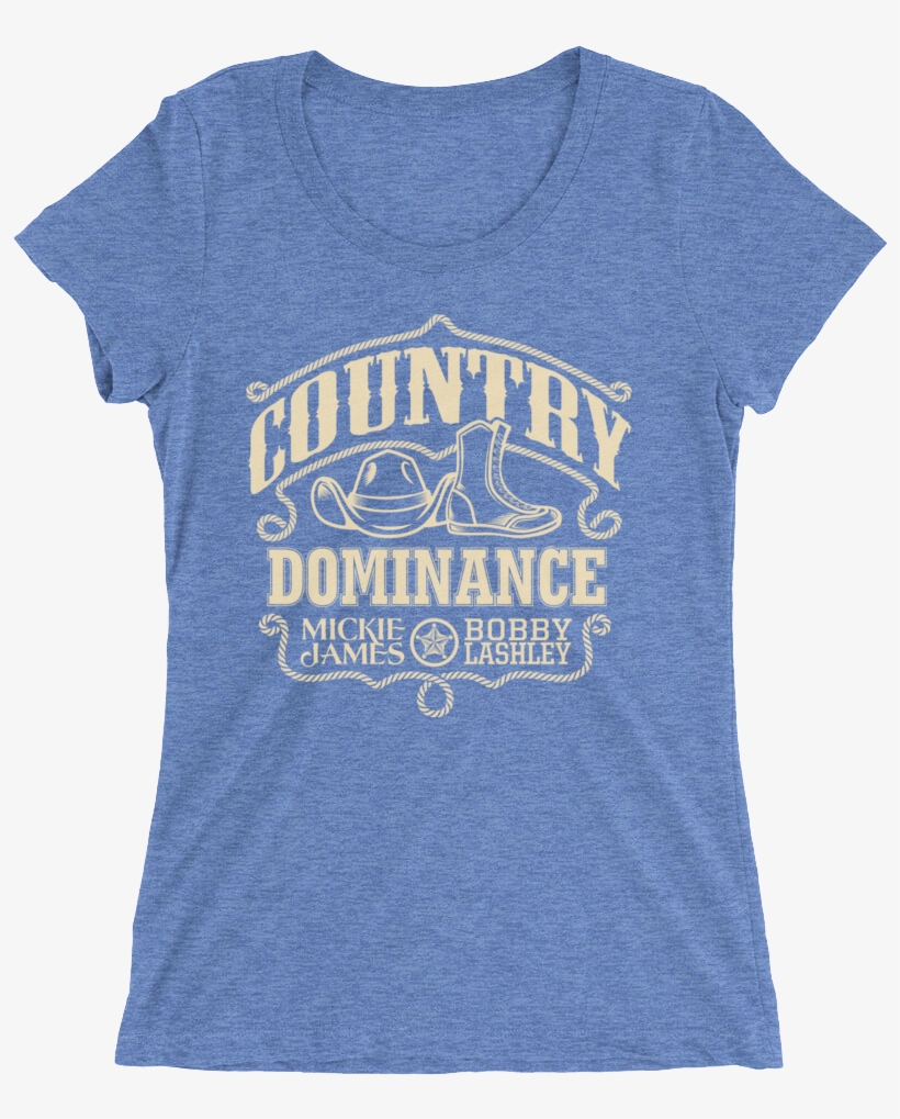 Bobby Lashley & Mickie James Mmc "country Dominance" - Puerto Rico Shirt - Women Shirt - Puerto Rico Strong, transparent png download