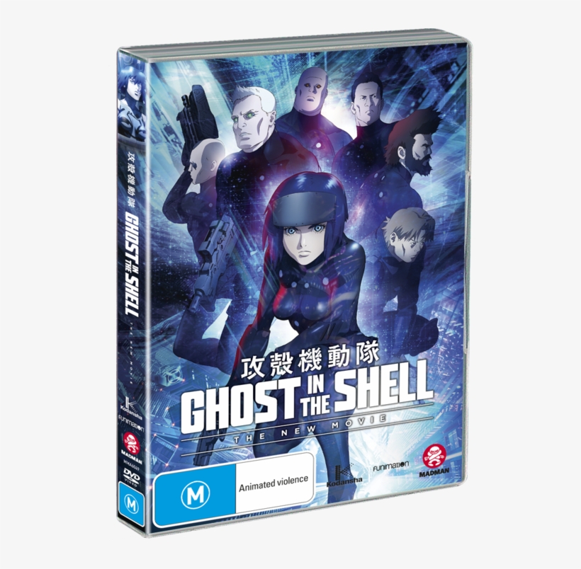 Ghost In The Shell - Ghost In The Shell The New Movie Blu Ray, transparent png download