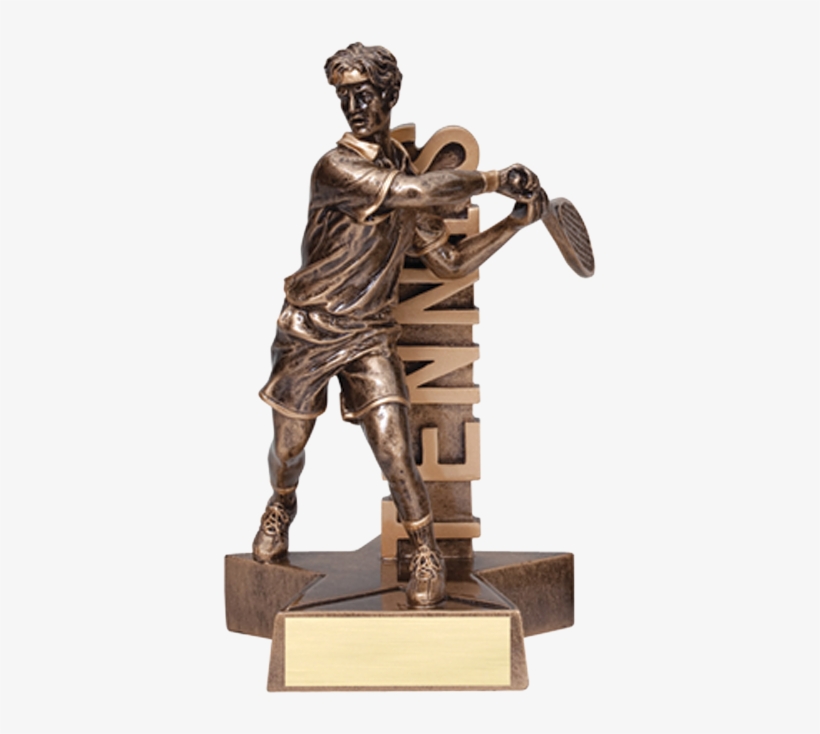 Billboard Resin Series Tennis M - Billboard Tennis Trophy - Male, transparent png download