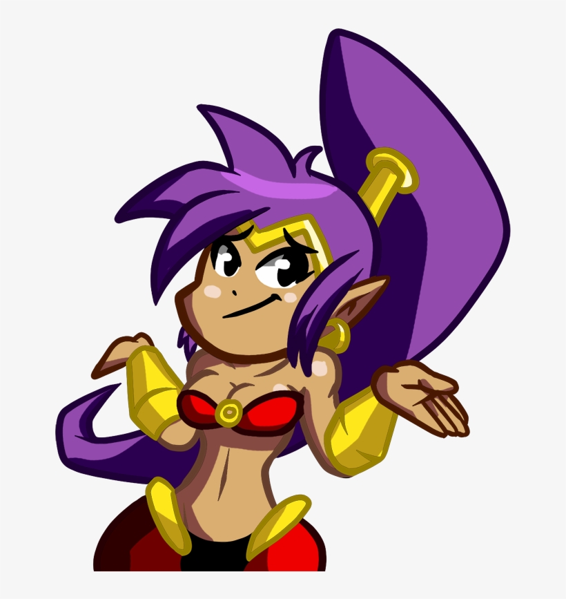 Half-genie Hero Shantae And The Pirate's Curse The - Shantae Face Transparent, transparent png download