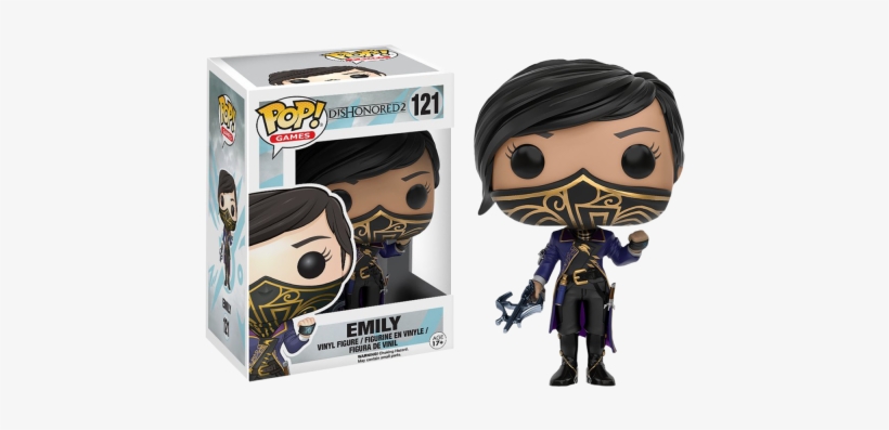 Dishonored 2 Figure Emily Kaldwin Pop Vinyl - Dishonored Funko Pop, transparent png download