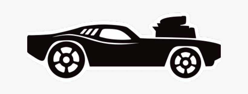 Hot Wheels Black And White, transparent png download