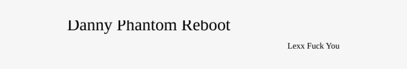 Danny Phantom Reboot Sheet Music For Clarinet, Flute, - Clarinet, transparent png download