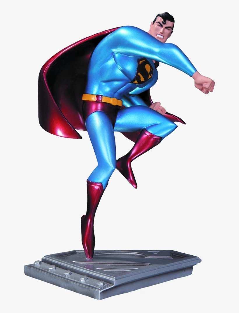 Man Of Steel Animated Series - Dc Collectibles Superman The Man Of Steel Superman, transparent png download