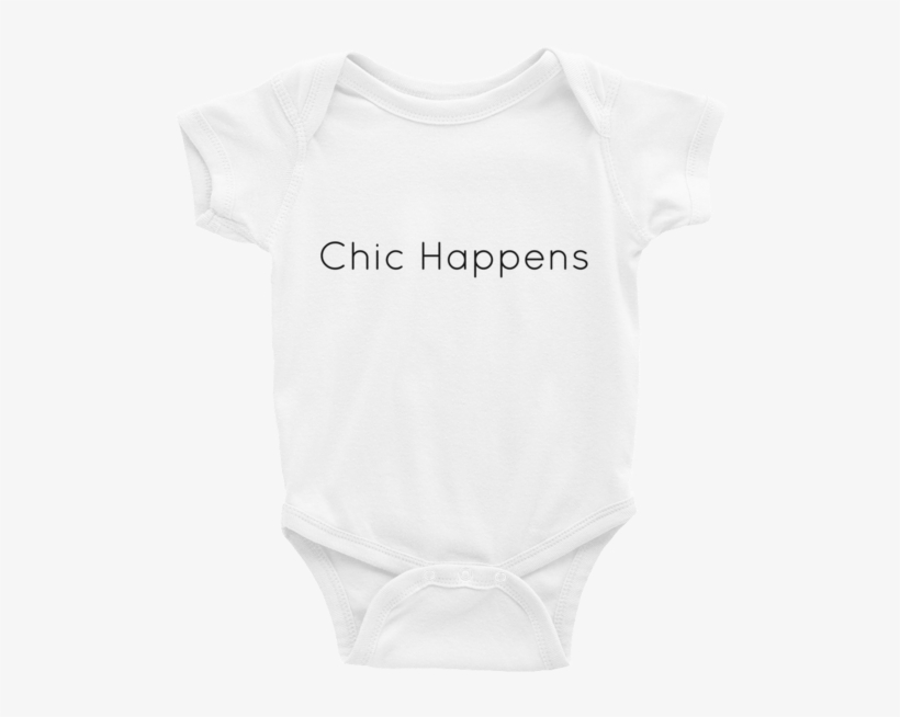 Chic Happens Baby Onesie - Infant Bodysuit, transparent png download