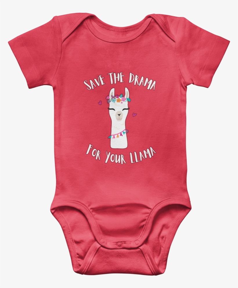 Load Image Into Gallery Viewer, Drama Llama ﻿classic - Infant Bodysuit, transparent png download