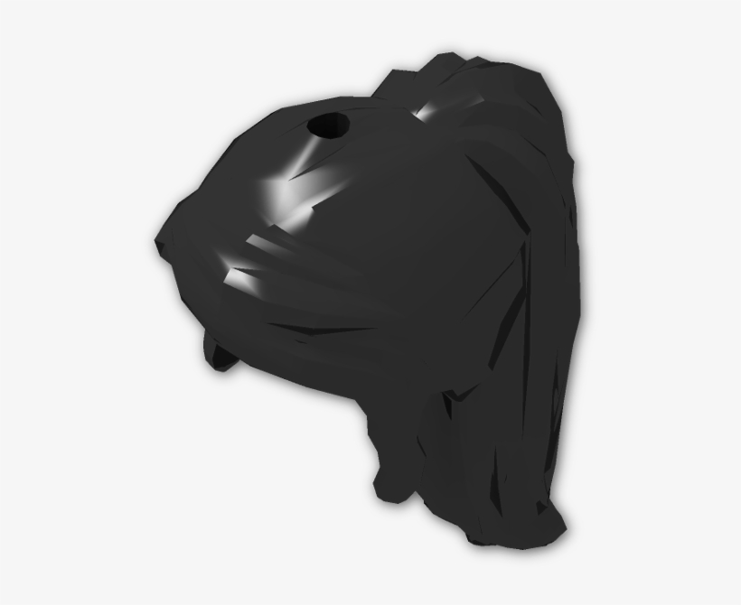 Figure Friends Hair Long With Ponytail And Side Bangs, transparent png download