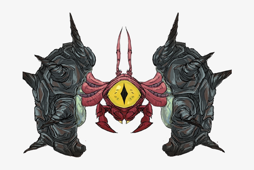 Official Artwork Of A Halzyn In Samus Returns - Halzyn Metroid, transparent png download