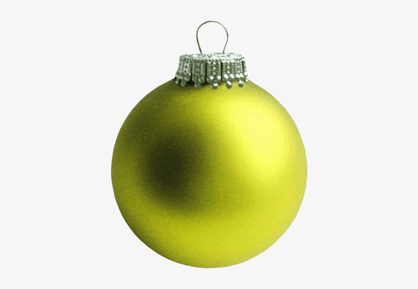 Yellow Christmas Bauble Transparent Background Christmas - Kerstbal |mijn Eerste Kerst| Neon Roze, transparent png download