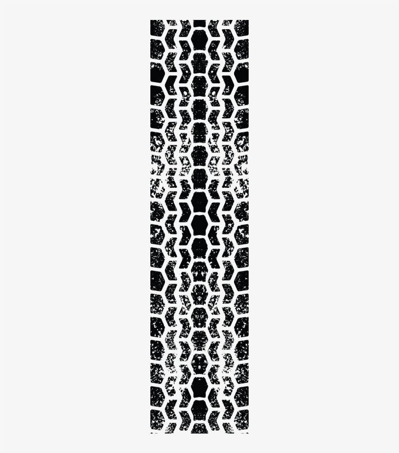 Tracks For Truck Tires 15 Truck Tire Tracks Png For - Monochrome, transparent png download