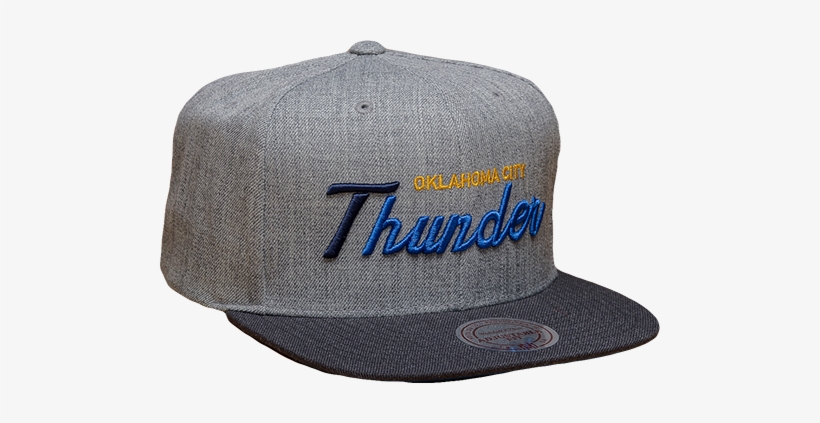 Mitchell & Ness Nba Oklahoma City Thunder Tri Pop Special - Okc Thunder Hat Transparent, transparent png download