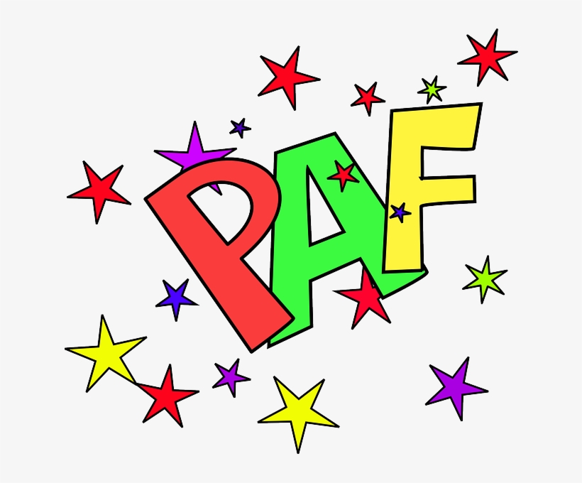 Red, Green, Blue, Yellow, Fight, Cartoon, Purple, Stars - Paf Png, transparent png download