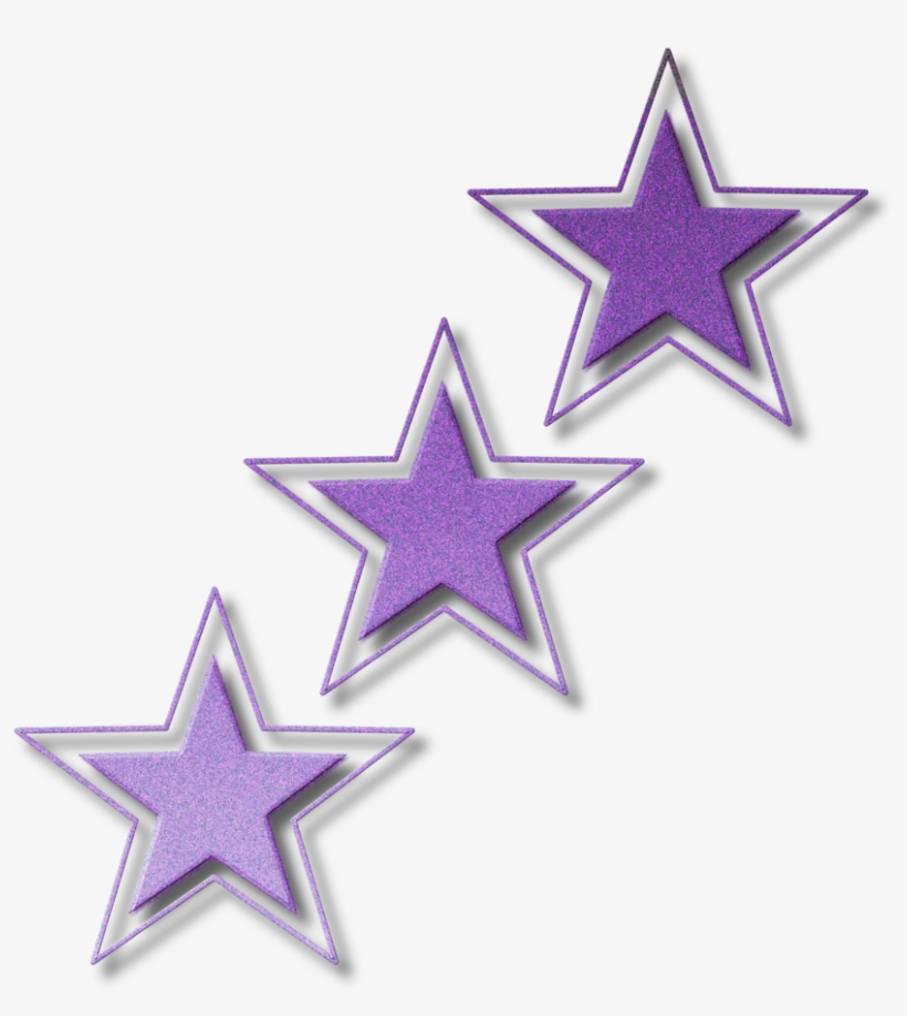 Purple Stars - Dallas Cowboys Logo 500kb, transparent png download