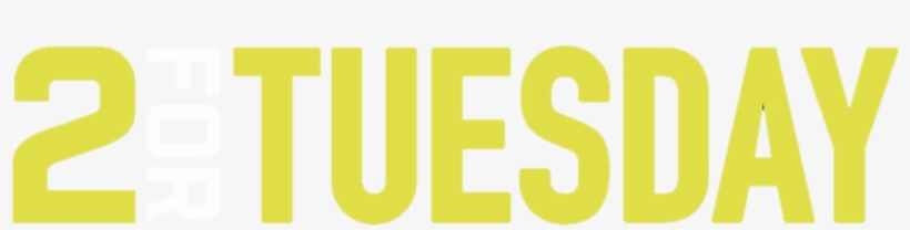 2 For Tuesday Logo - Number, transparent png download