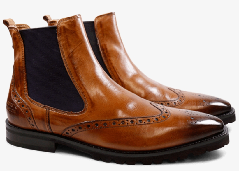 Ankle Boots Emil 9 Remo Tan Elastic Purple Star Brown - Bottines Melvin & Hamilton Emil 9 Remo Tan Elastic, transparent png download