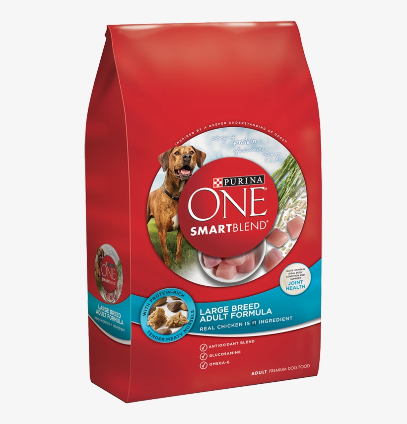 Roll Over Image To Zoom - Purina One Smartblend Dog Food, Large Breed Adult Formula, transparent png download