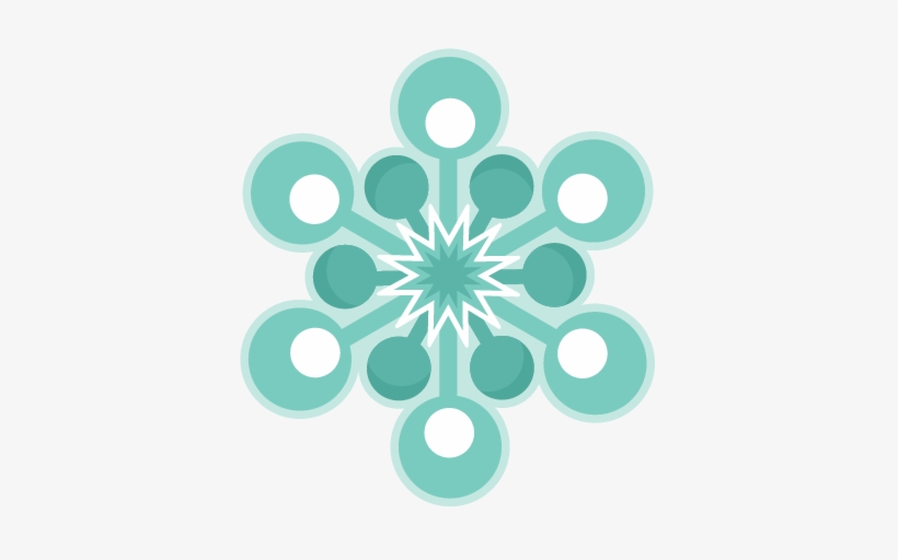 Snowflake Clipart Scrapbook - Clip Art, transparent png download
