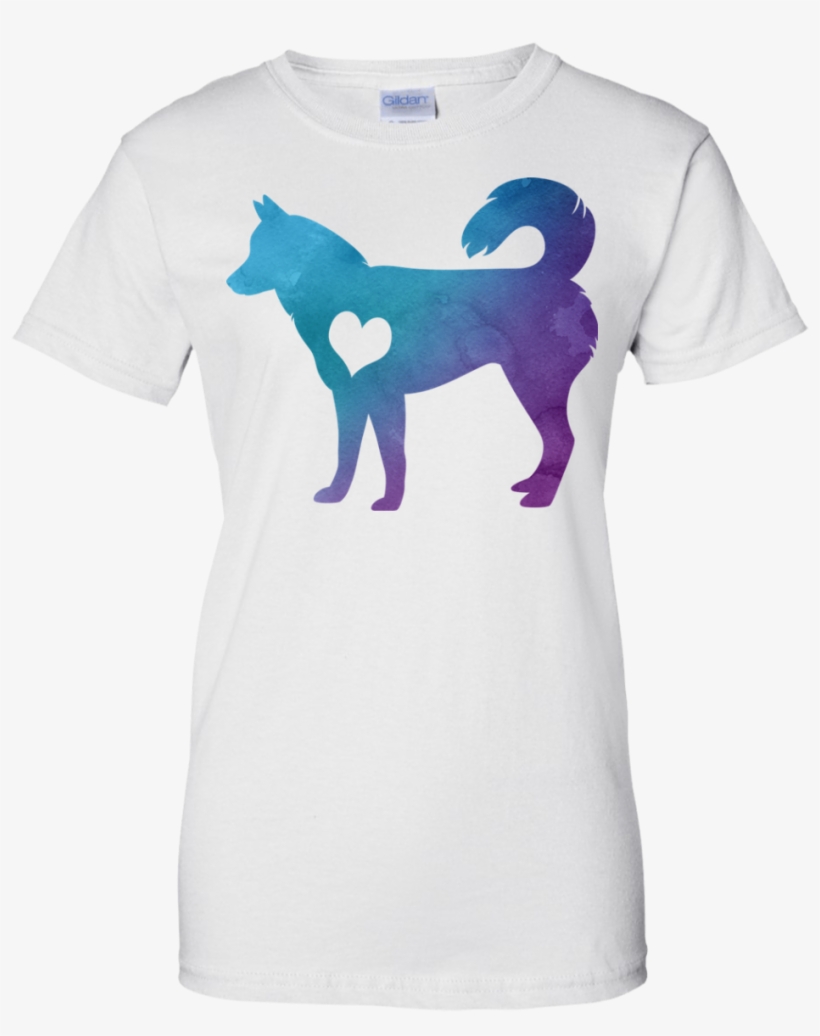 Watercolor Husky Shirts & Hoodies - Free Melania Wonder Woman Tshirt, transparent png download
