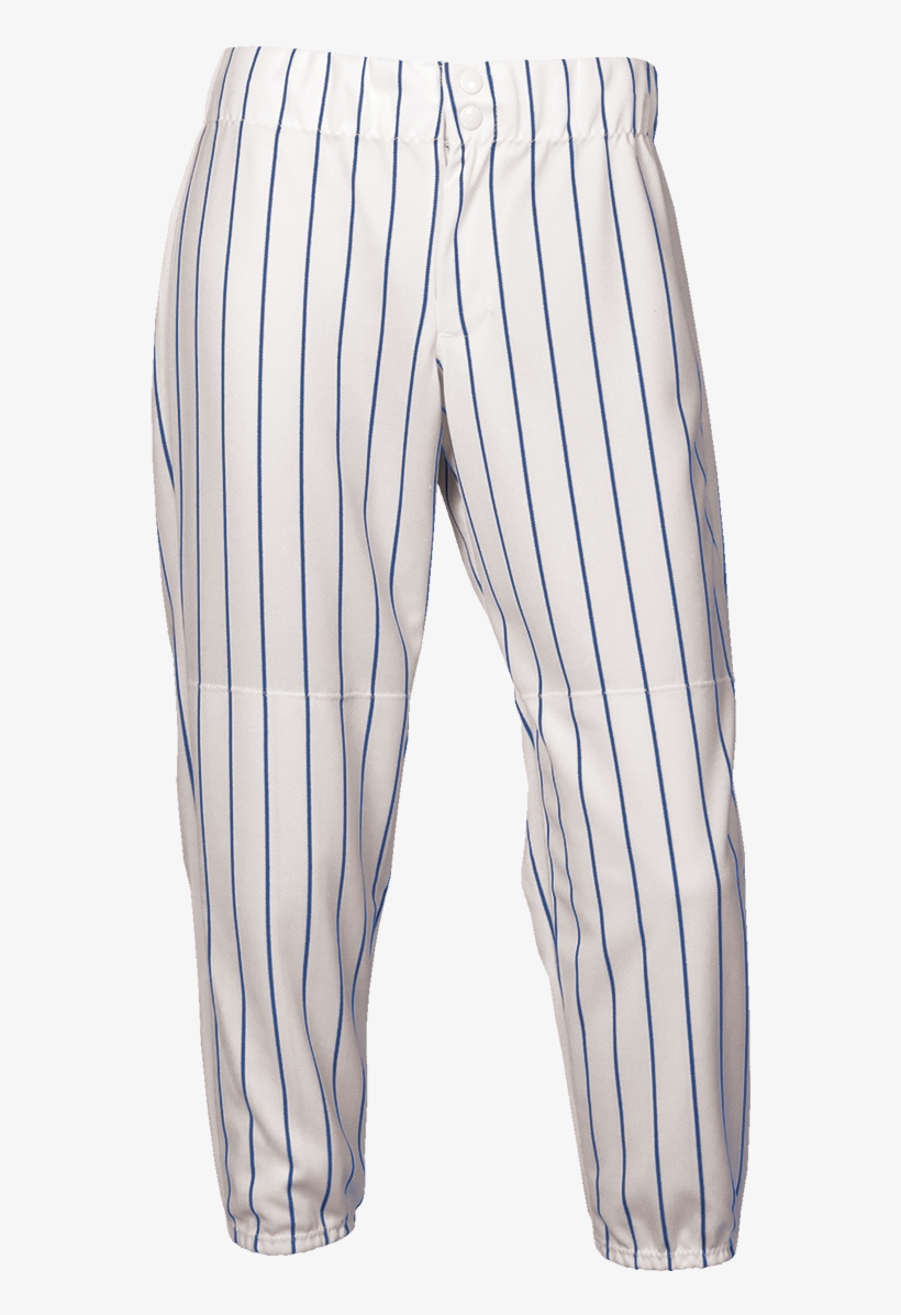 Intensity Girl's Pinstripe Low Rise Pants White/blue, transparent png download